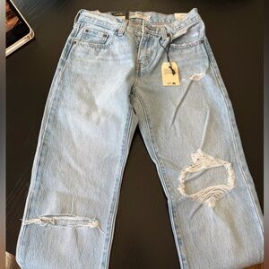 Levi's Light Blue Straight Leg Jeans